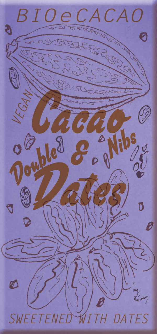 Cacao & Double Dates Cacao Nibs (90g)